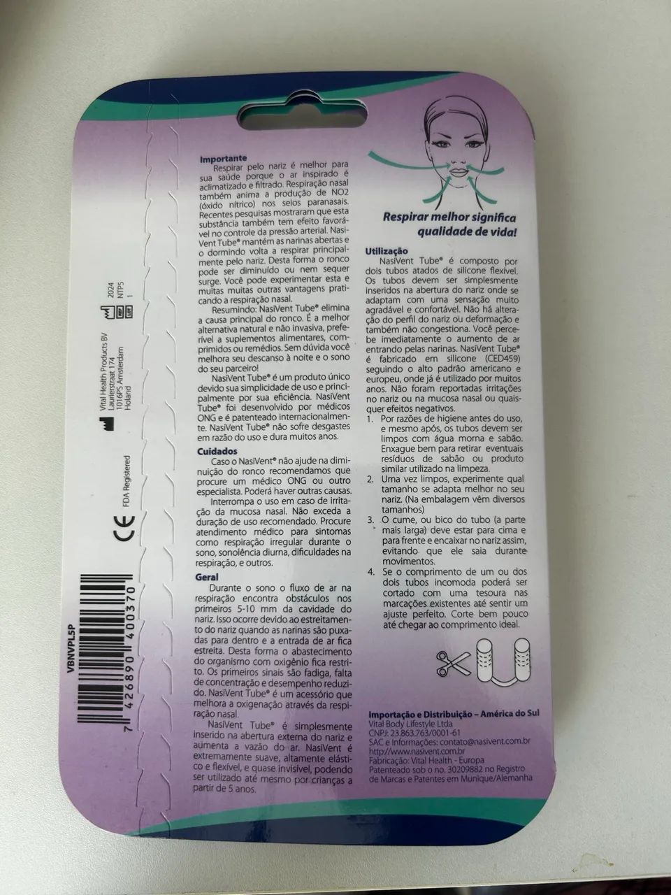 Dilatador Nasal Nasivent Plus Kit - Foto 2