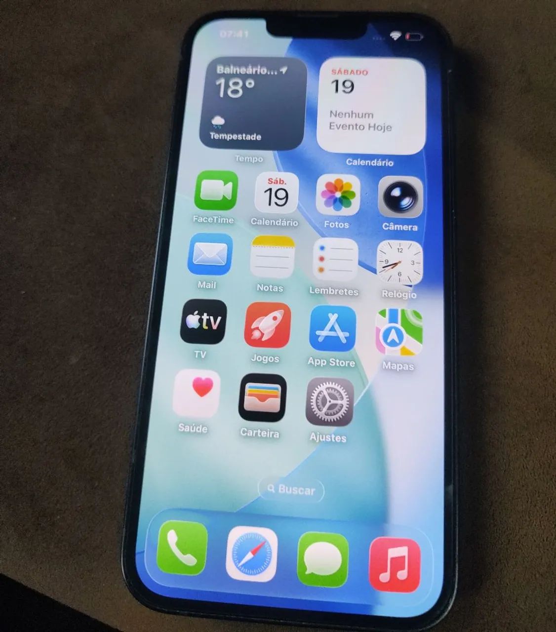 iPhone 13 128GB Azul 86% de bateria - Foto 2