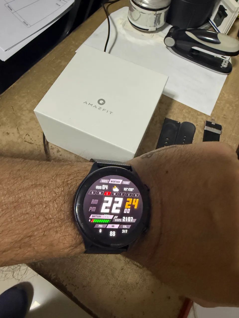 Amazfit gtr 2 novo com gps 