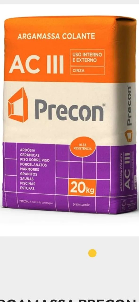 Argamassa Ac3 precon