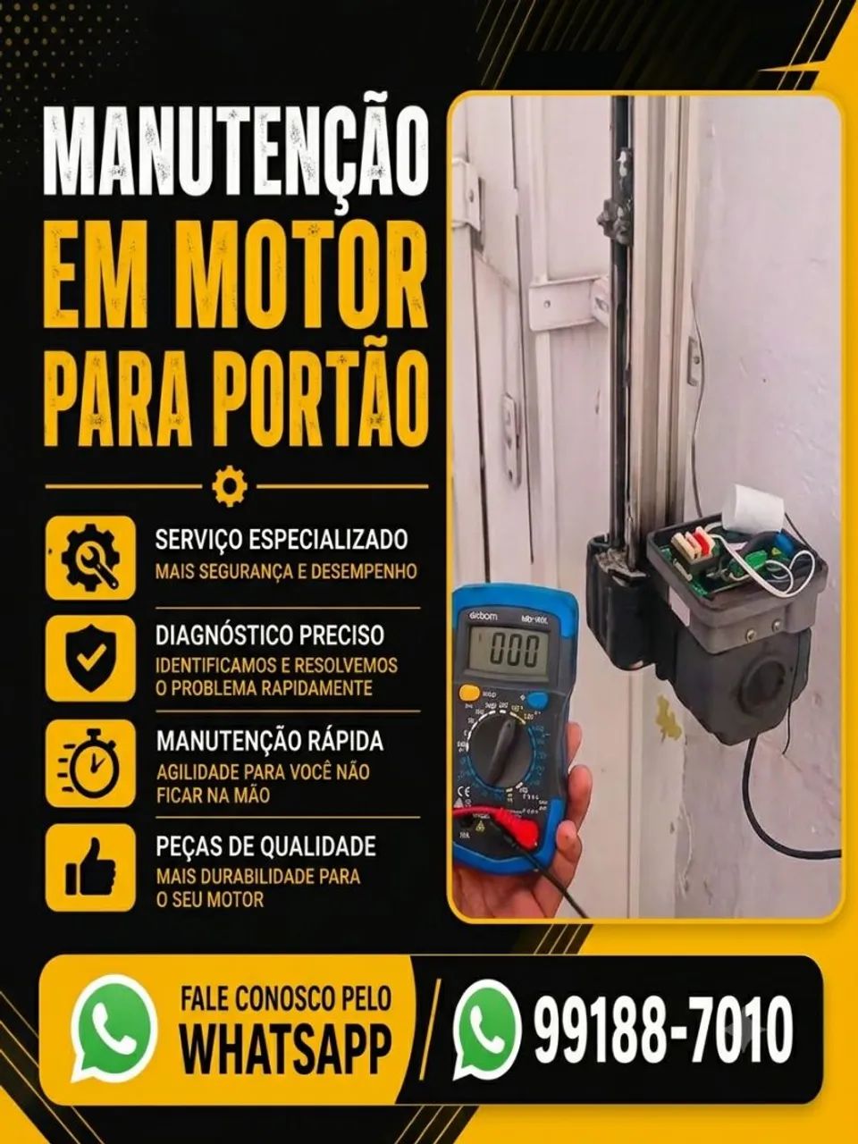 Manutenção De Motor De Portão 