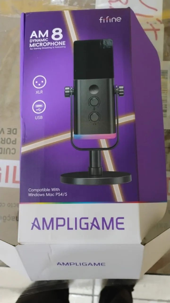 Microfone profissional de mesa Am 8