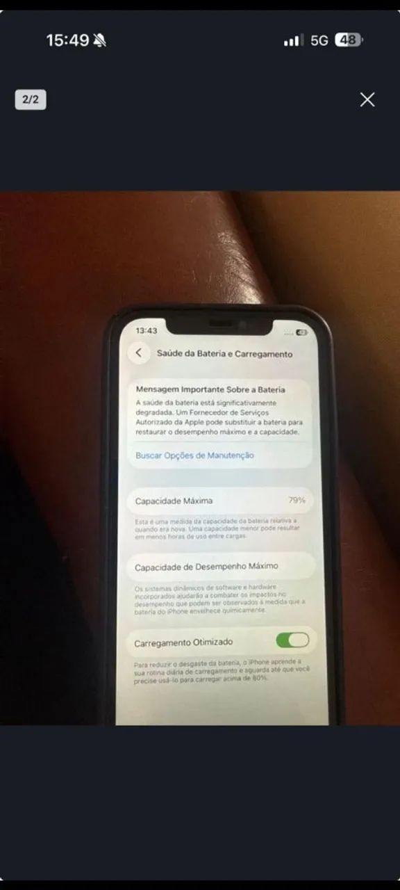 Vendo iPhone 12 64GB - Lilás ? - Foto 4