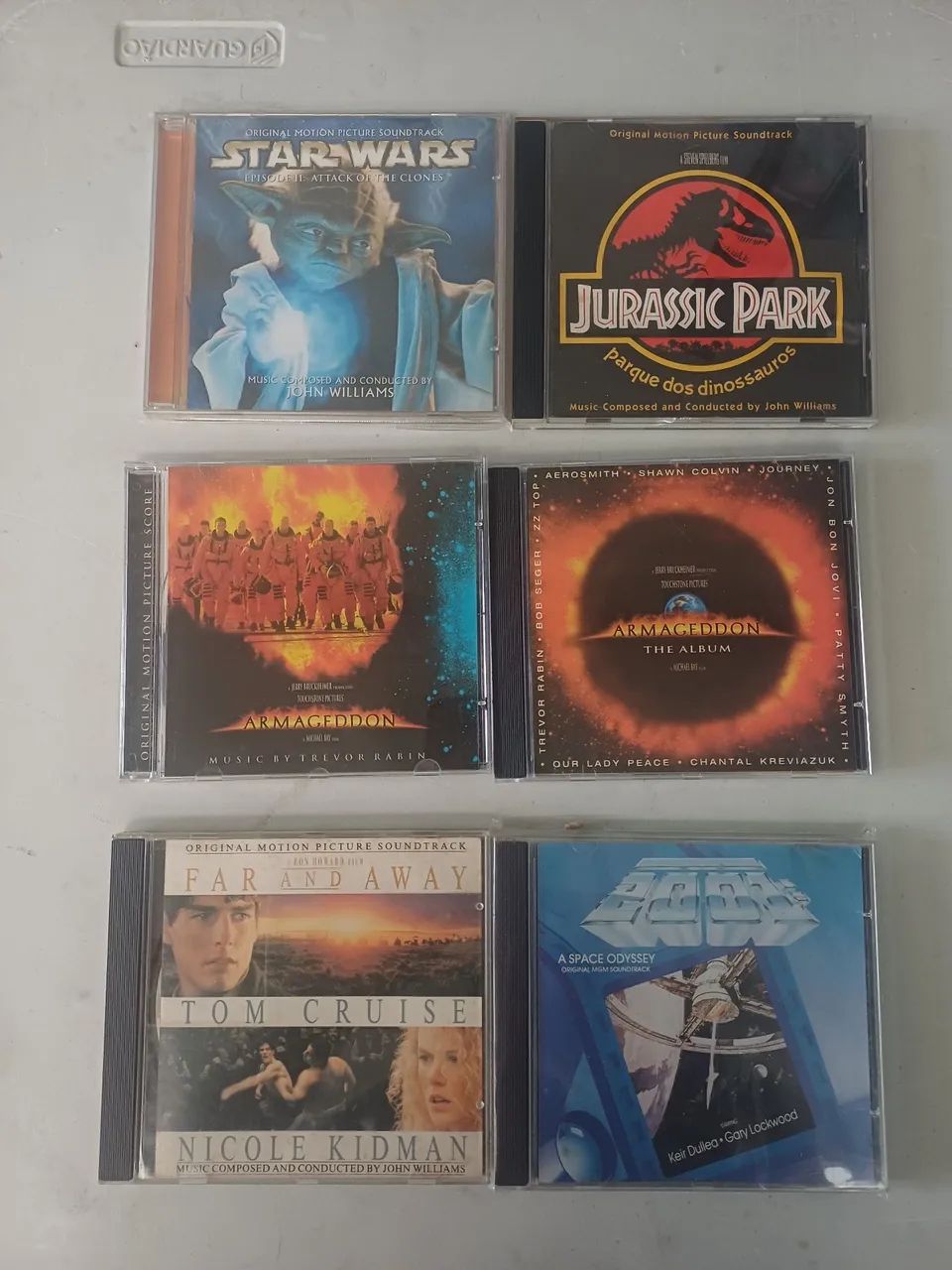 CDs Trilhas Sonoras originais 