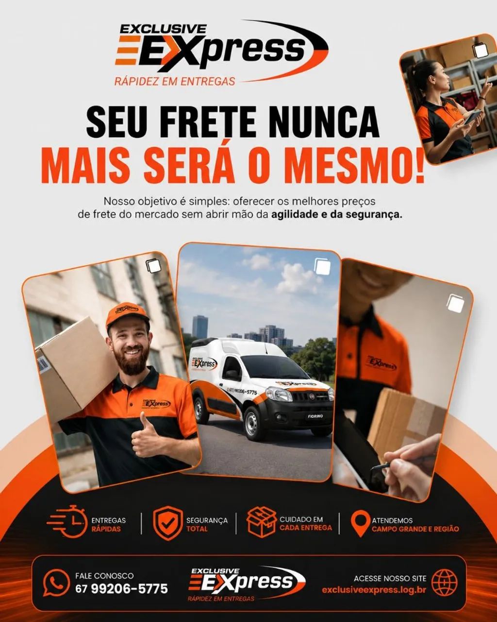 Entregas rápidas com prazo de 15 a 30 dias