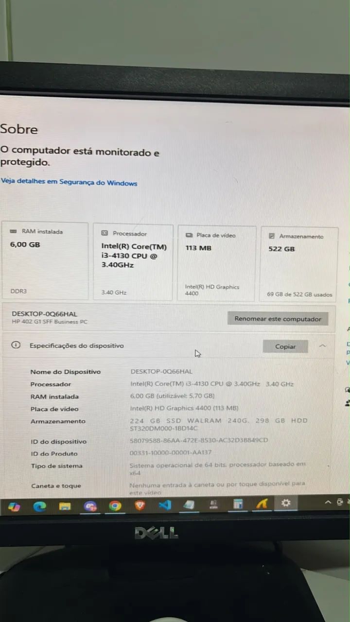 PC PARA ATIVIDADES SIMPLES, TRABALHO E ESTUDOS 