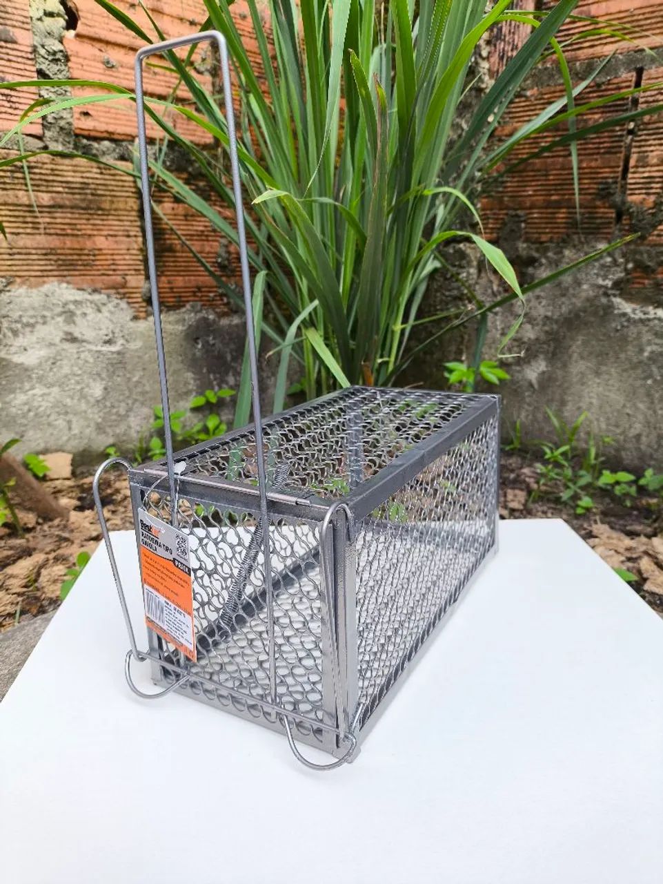 Armadilha para Ratos Tipo Gaiola em Metal Prática e Eficiente
