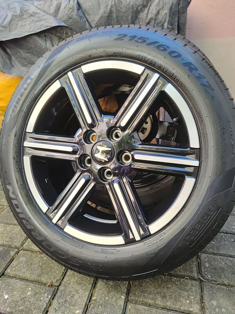 Rodas novas aro 17 + pneus Pirelli Scorpion 215x60x17 novos