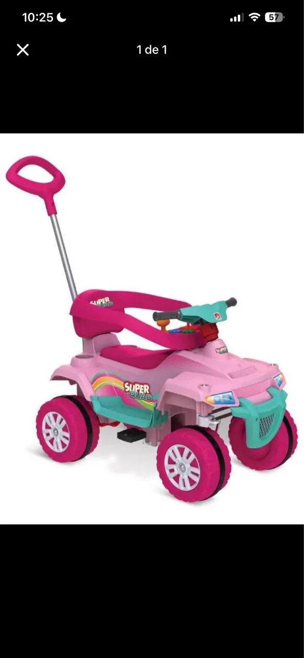 Carro infantil bandeirantes 