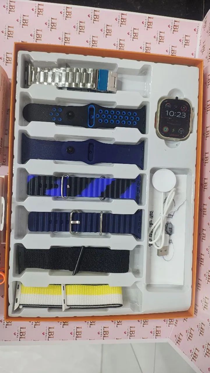 COMBO 2 Smartwatch - 2 Carregadores - 2 cabos - Foto 5