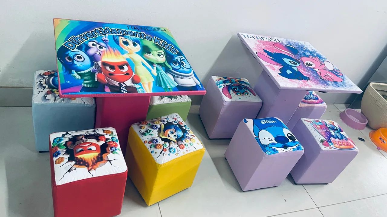 Mesinha com puf - Foto 4