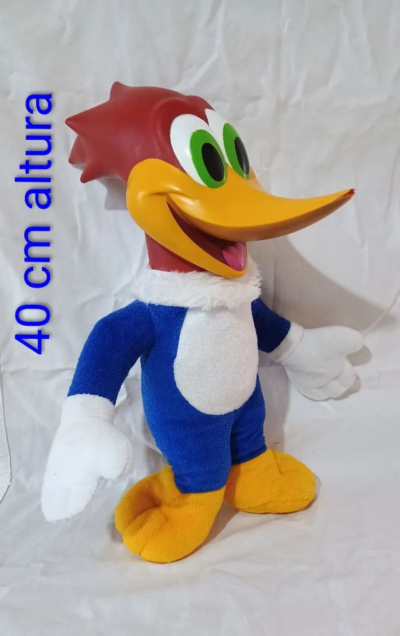 Boneco antigo pica pau da marca grow - não funciona 