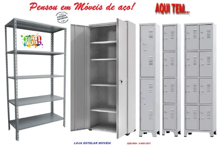 Armários em aço