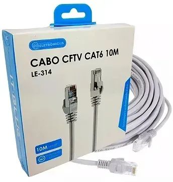 CABO CFTV CAT6 10M IT-BLUE LE-314 - Foto 2