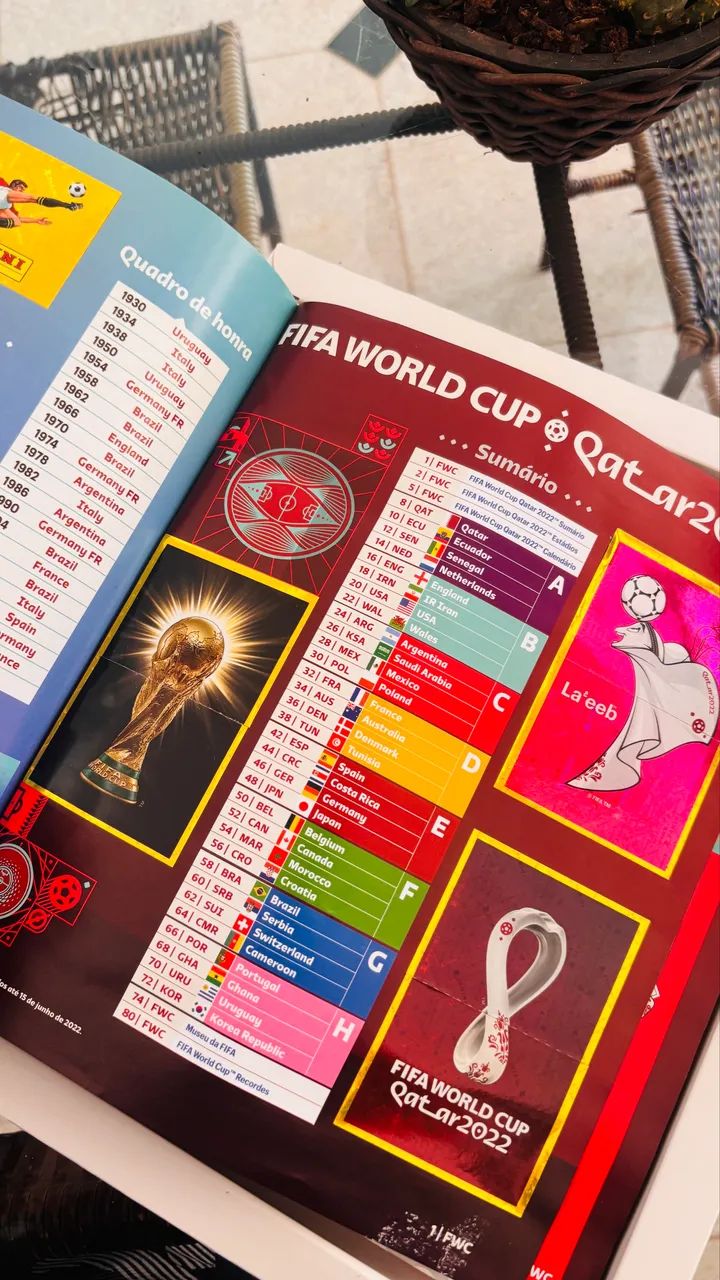Álbum  Copa Quatar 2022 Completo - Foto 2