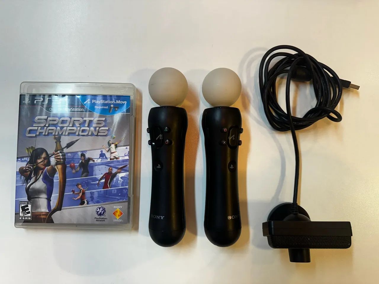 Kit ps move + Câmera + Jogo - Ps3 