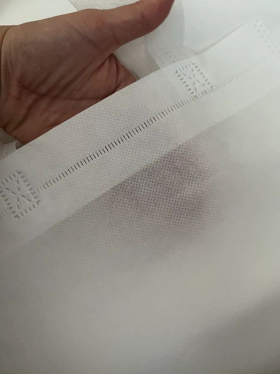 Sacola branca de TNT - Foto 5