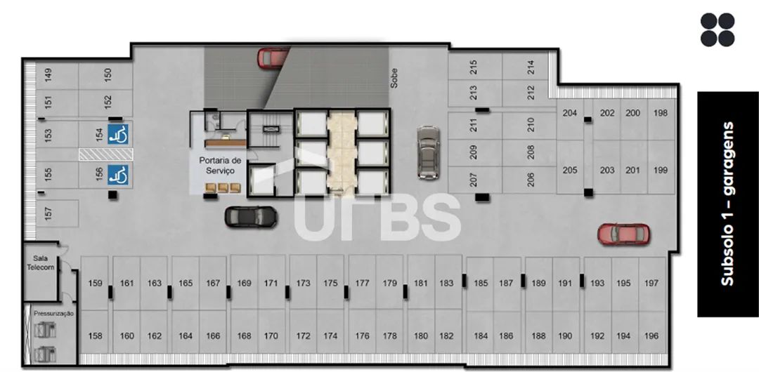 SALA OPUS PATEO 136 - 25 ANDAR - 56,10 m2 - Foto 2