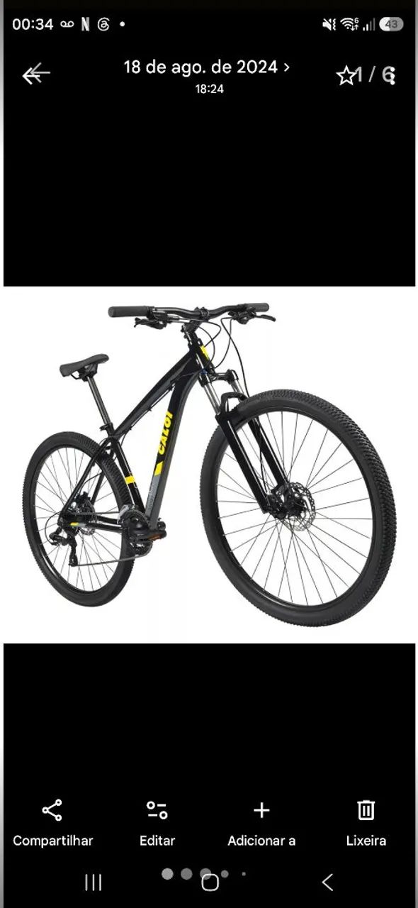 Bicicleta caloi explorer pro
