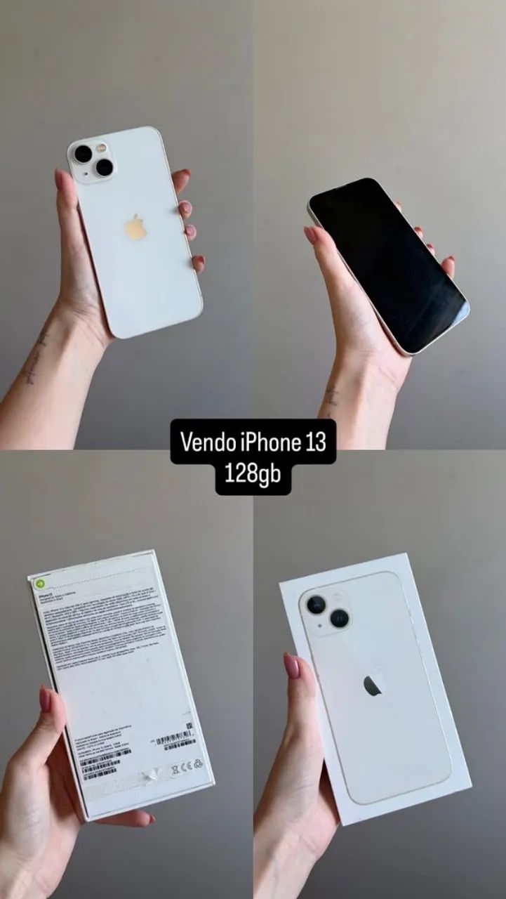 Iphone 13 Branco 128gb 