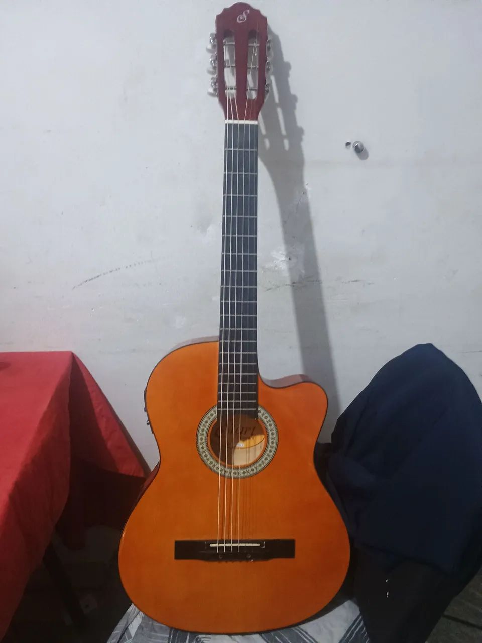 Violão elétrico Gianini, completo  - Foto 3