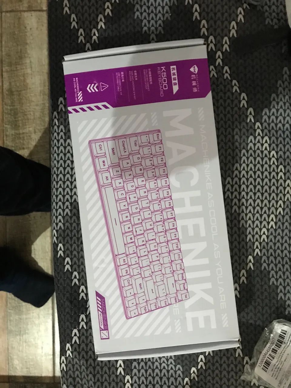 Teclado mecânico Machenike k500 75%