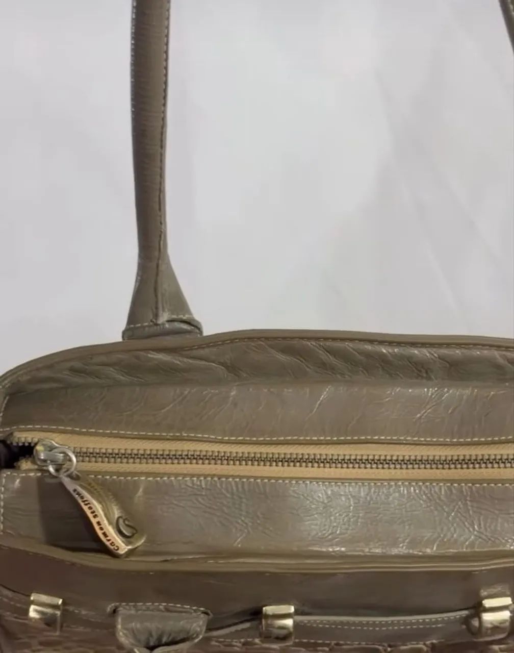 Bolsa Carmem Steffens couro - Foto 3