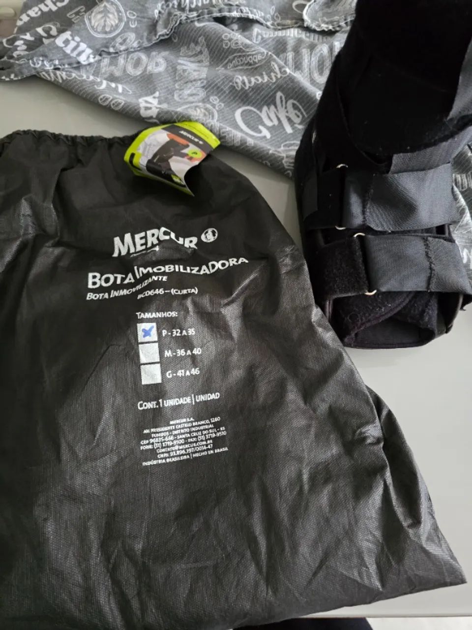 Bota Imobilizadora Mercur curta - Foto 5
