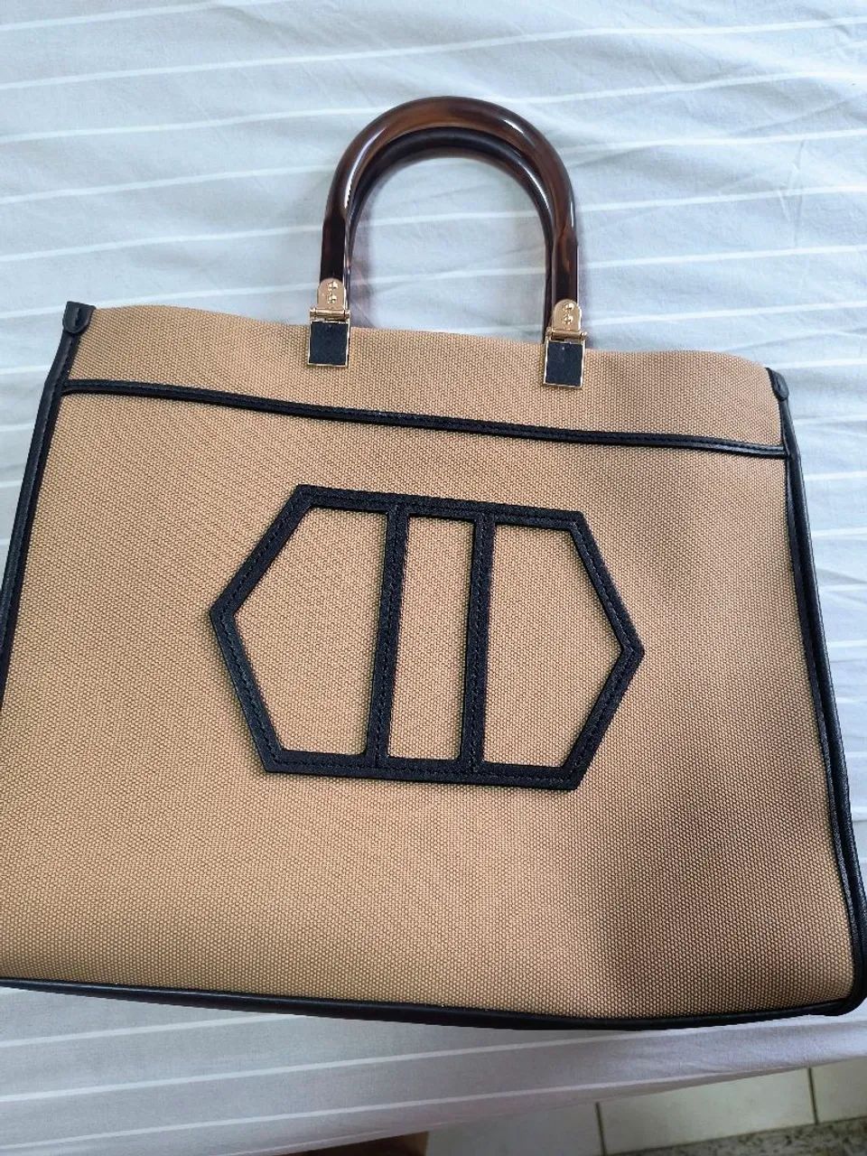 Bolsa Arezzo tote bege