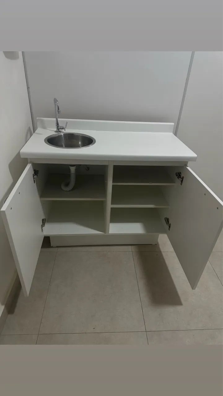 Armário com pia para clínica  - Foto 2
