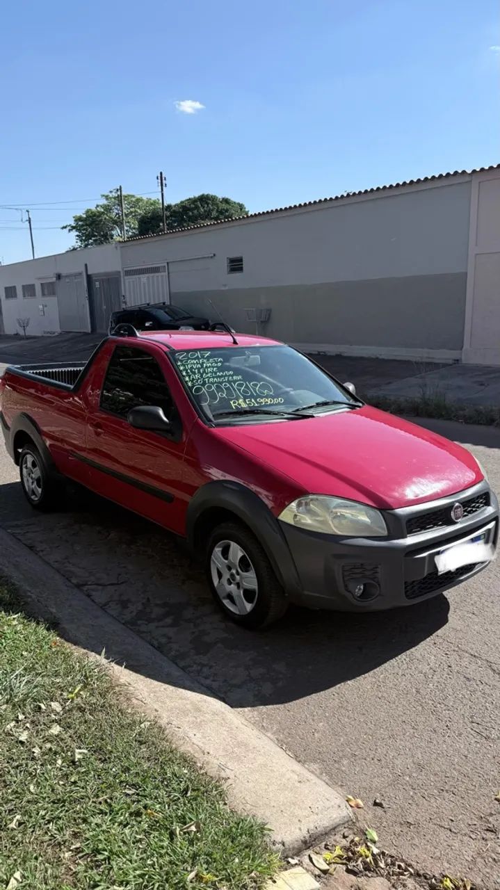 Fiat Strada Working Hard 1.4 Fire Flex 8V CS 2017 - Foto 3