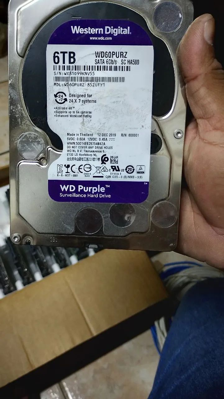 HD 6TB wester digital 