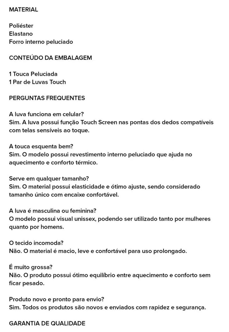 Touca  - Foto 3