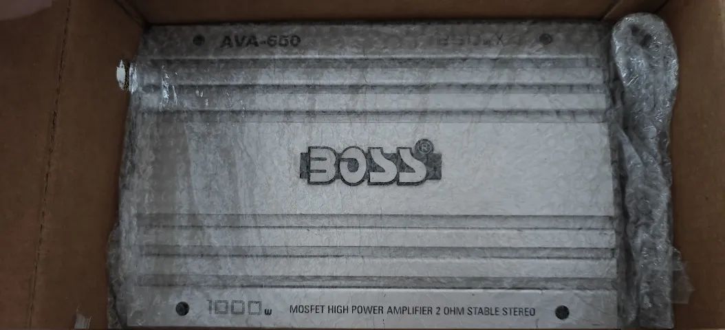 Amp Boss Audio AVA-650 1.000W 2/4 Ohms - Aparelhos de Som