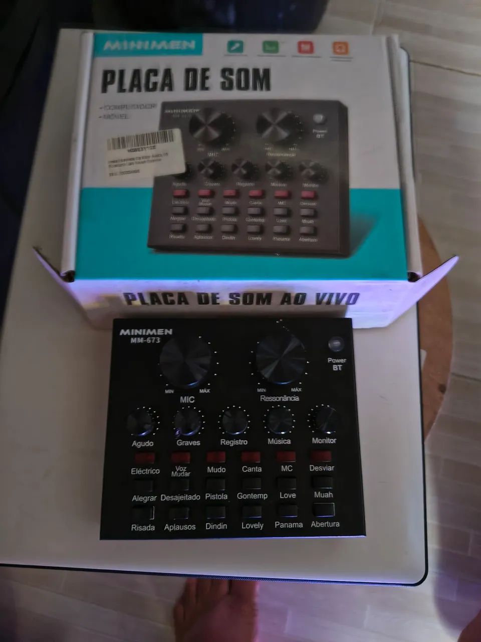 placa de som ao vivo - Foto 3