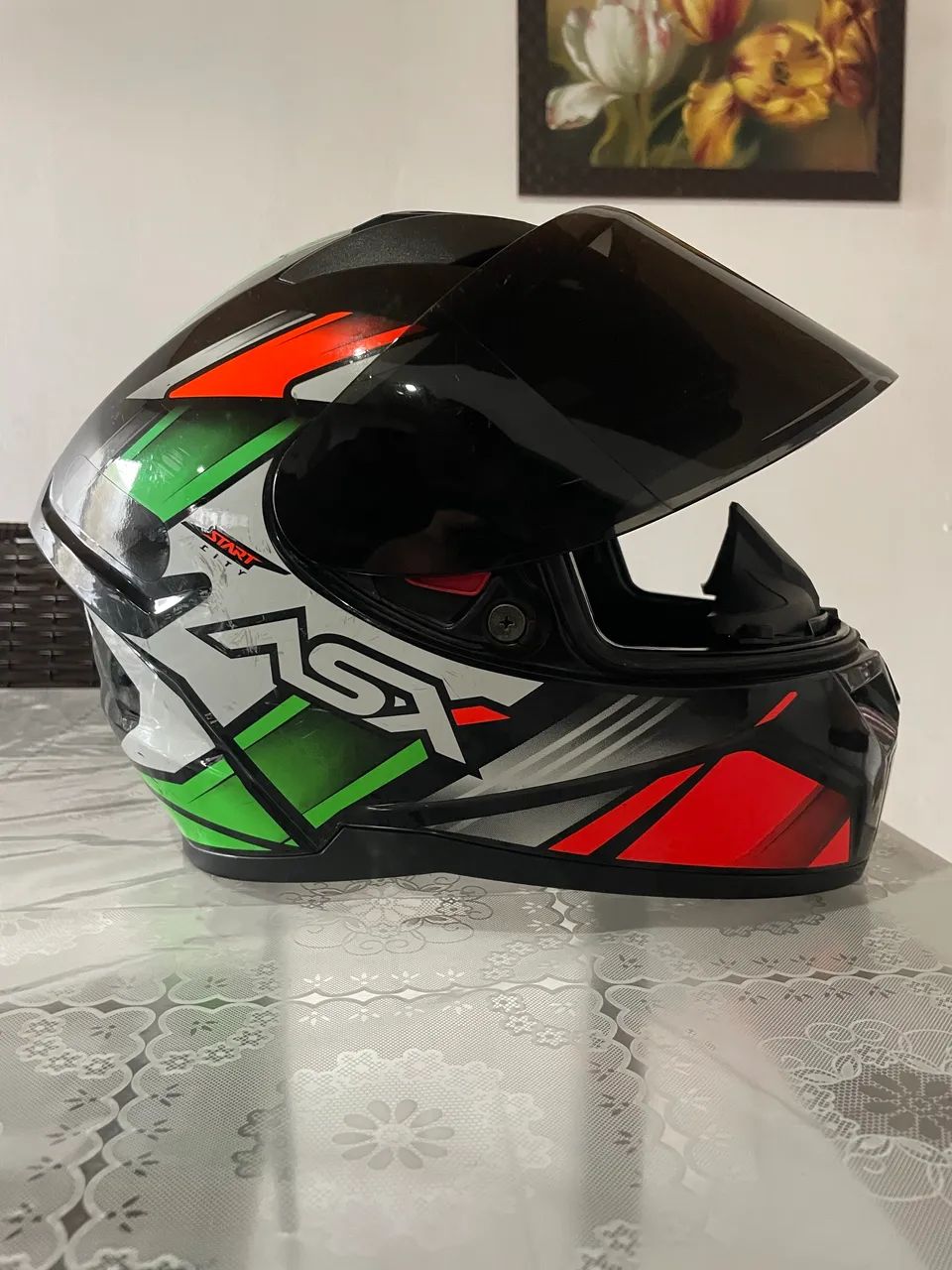 capacete asx  - Foto 2