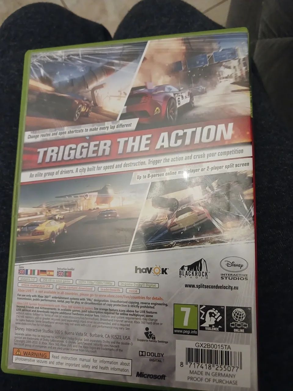 Jogo xbox 360 Split/second  - Foto 2