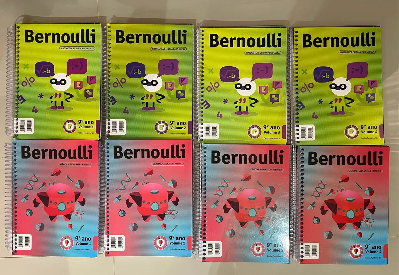 Kit de livros Bernoulli 9