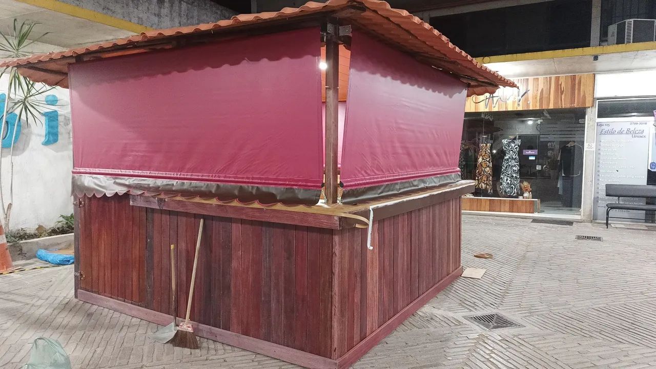 Vendo um quiosque R$95.000,00