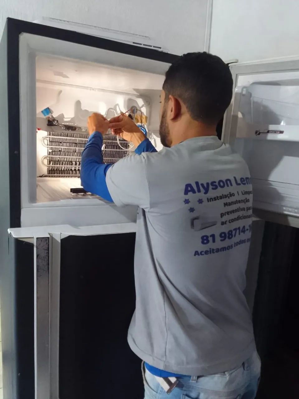 Conserto de Máquina de lavar e geladeira e micro-ondas 