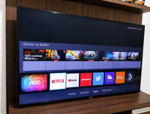 Vendo Smart TV AOC 55" 4k + Entrega