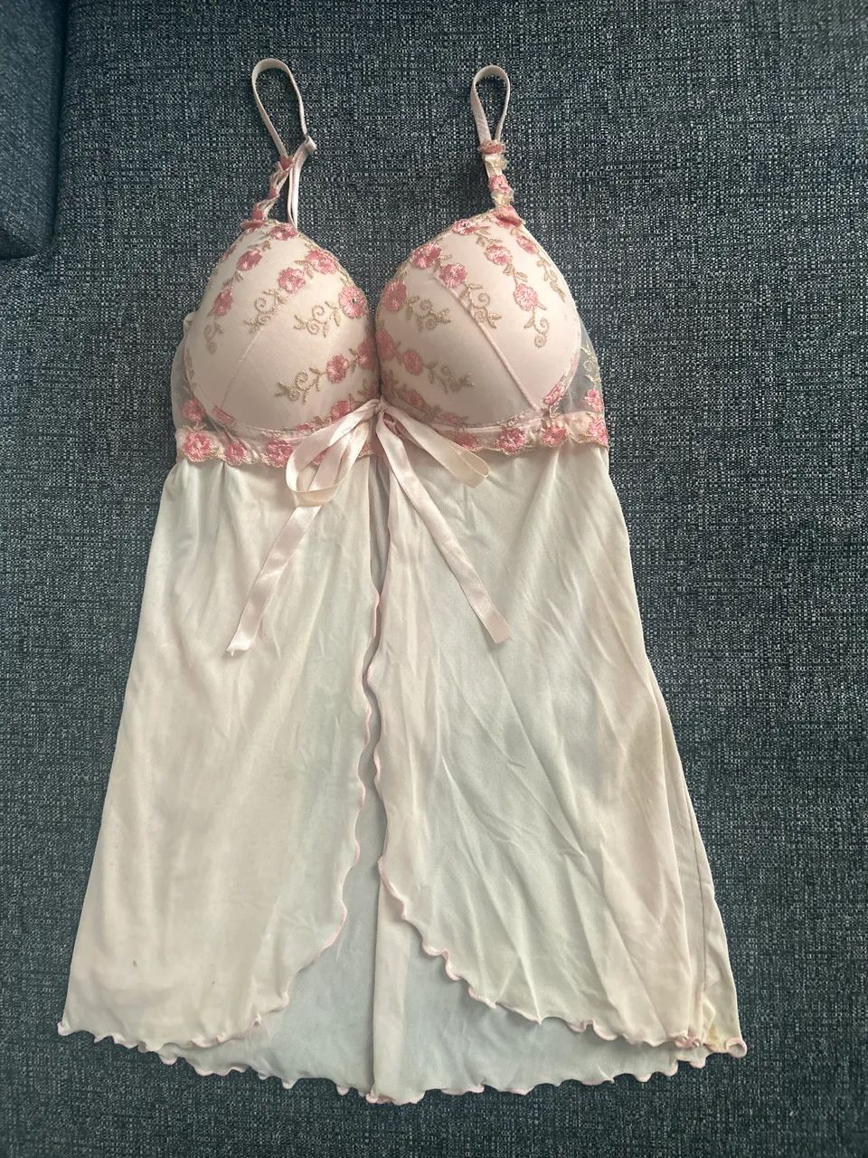 Lingerie super sensual bordada 