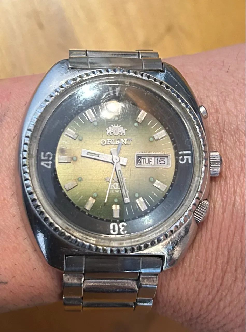 relogio orient kd king diver vintage - Foto 3