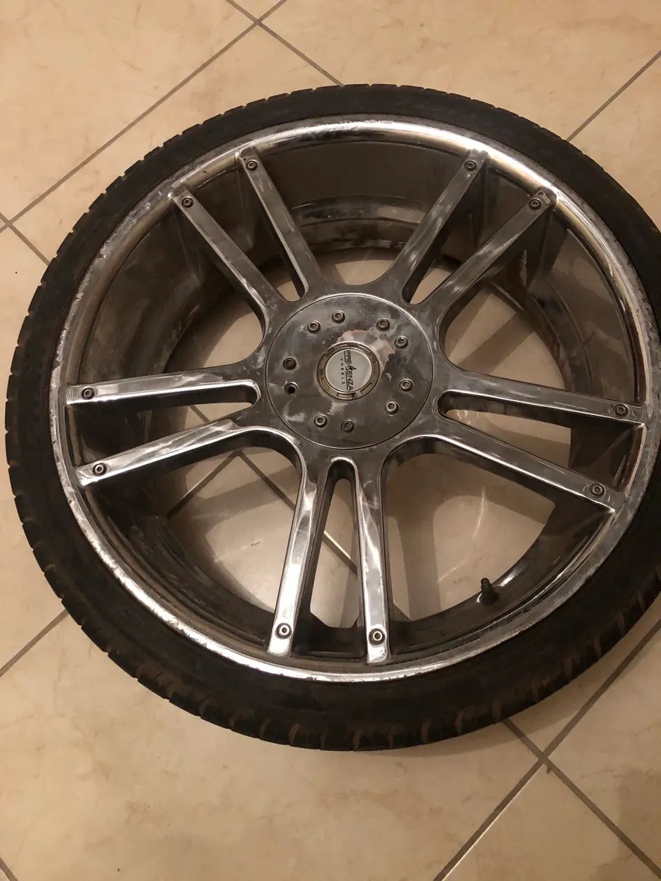 Rodas de liga aro 20 cromadas universa.........  - Foto 2