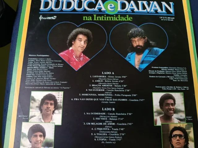 4 Lp's Sertanejo: Belmonte e Amaraí (2) e Duduca e Dalvan (2) - ótimo estado! - Foto 4