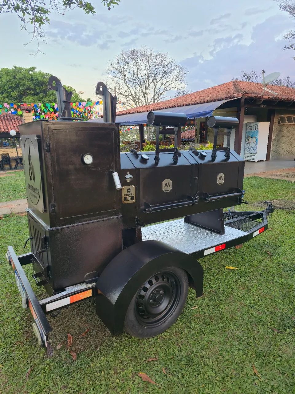 PIT SMOKER ARTMILL 861 - EM PERFEITO ESTADO - Foto 5