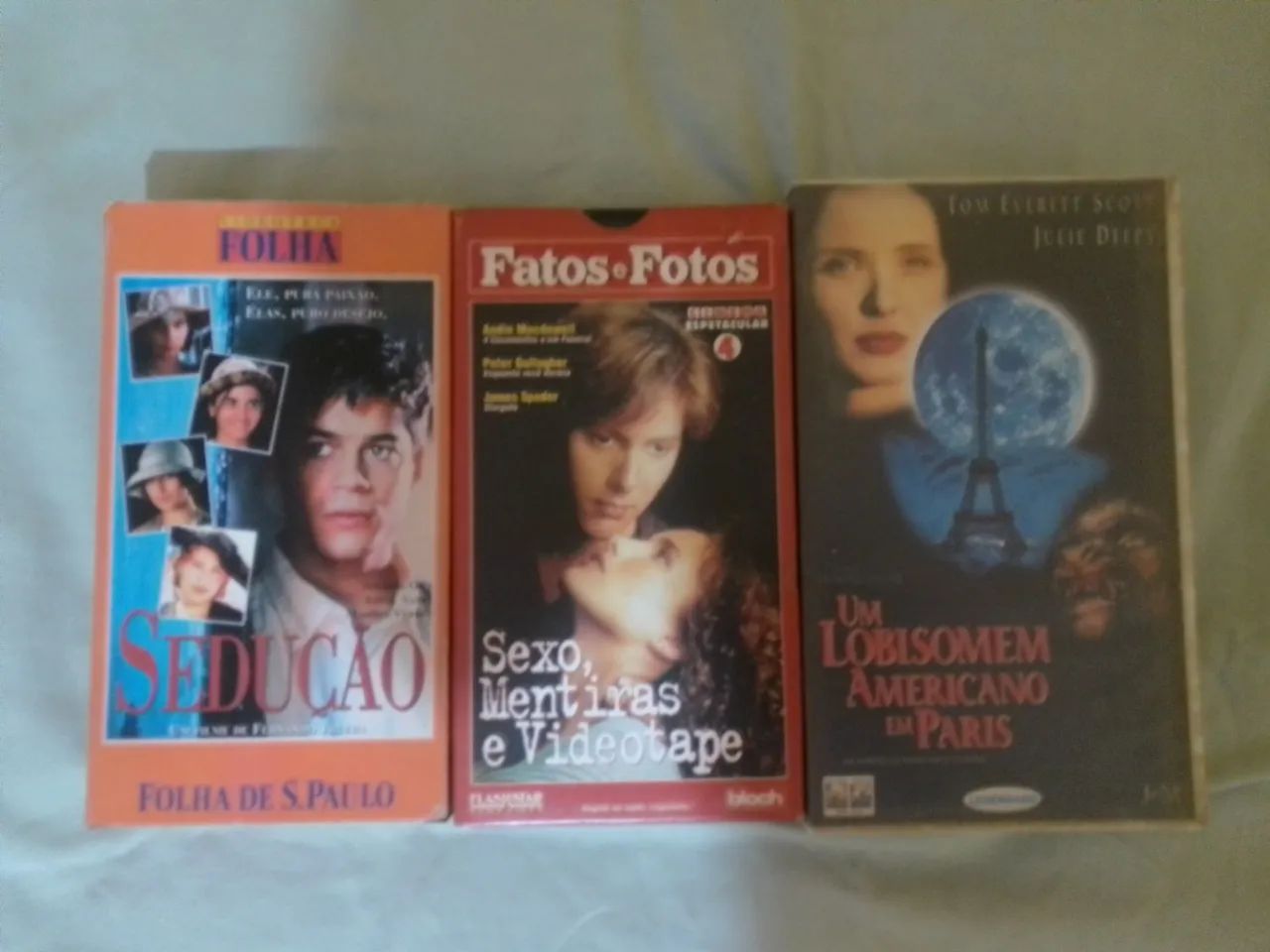 VHS FILMES COLEÇÃO FOLHA lote - Foto 2