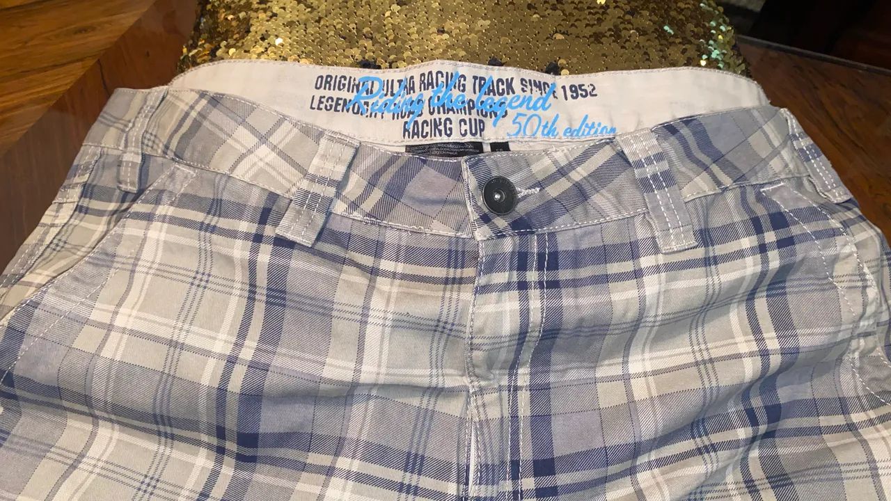 Bermuda Masculina Cargo Xadrez  - Foto 4