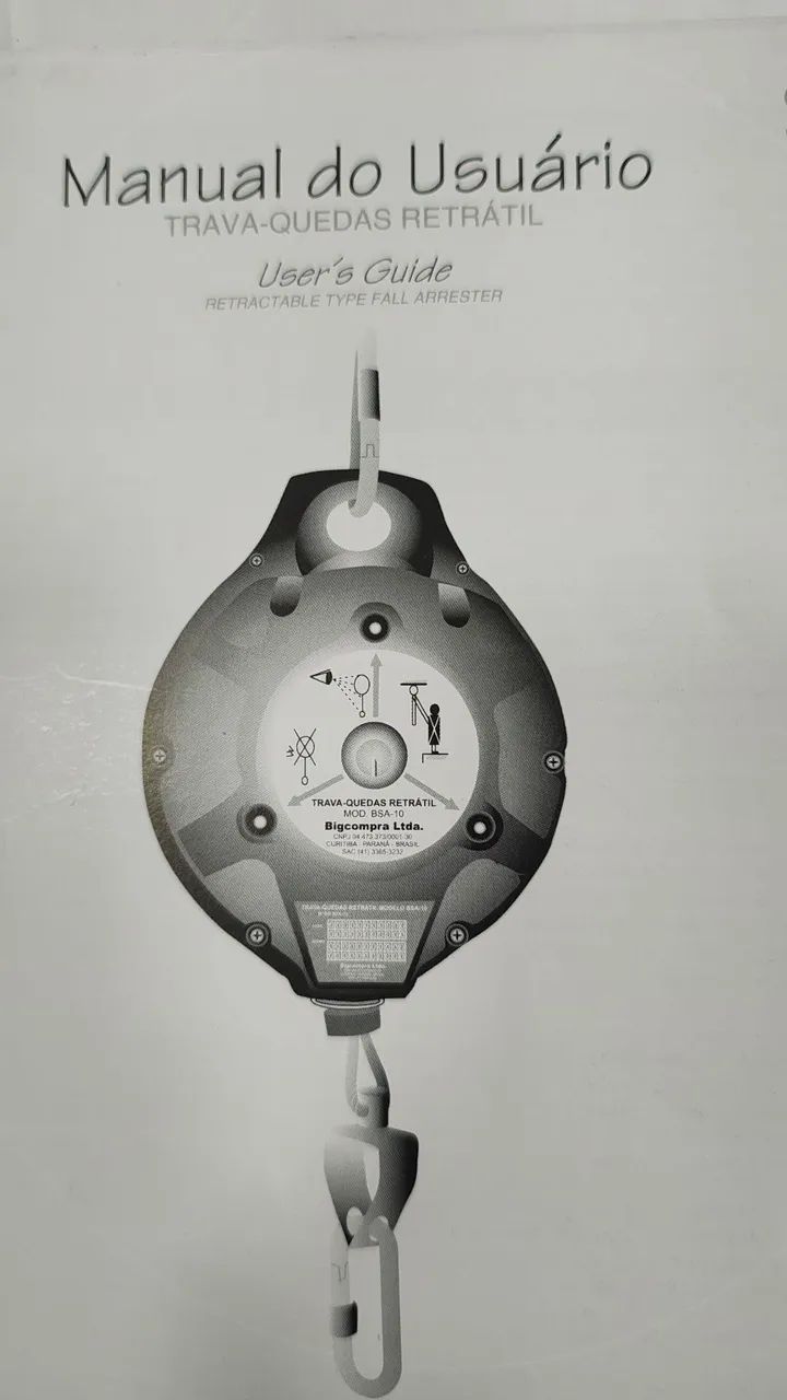 Trava quedas retrátil BSA10 - Foto 2