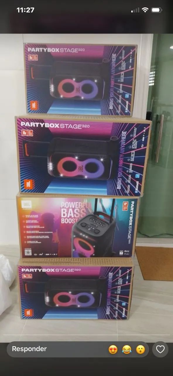 JBL spartyboxstage 320 de fábrica  - Foto 2